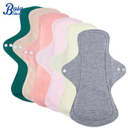 4pcs Reusable Menstrual Pads Graphene Lining Cloth Menstrual Incontinence Pads Reusable Sanitary Mama Panty Liners