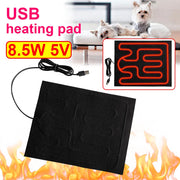 USB Folding Heated Sheet Heating Winter Warm Pad Cushion Waterproof Car Seat Heating Pet Cushion Temperature Control Heating Pad
