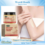 Wild Yam Cream Progesteron Hormone Regulation Balancing Tightening Smoothing Moisturizing Wrinkles Removing Women's Health Balm