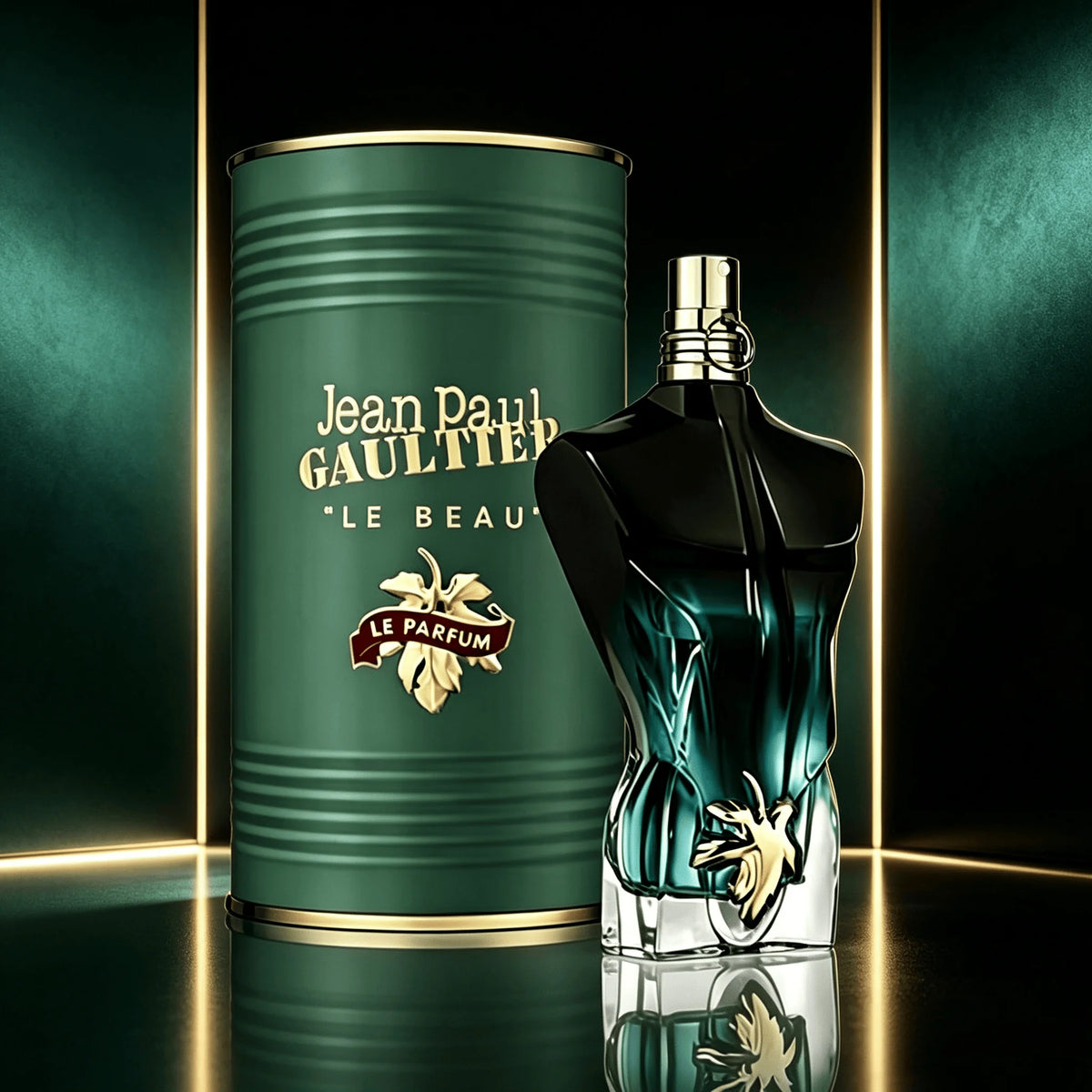 Jean Paul Gaultier Le Beau Unisex EDT Spray 125ml Long Lasting Fresh Woody Aquatic Fragrance Luxury Cologne Perfume Gift for Men Women Daily Party Holiday