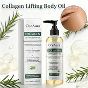 Collagen Lifting Body Oil Tighten Skin Elasticity Moisturizing Firm Sagging Skin Non-greasy Rosemary After Shower Body Oil