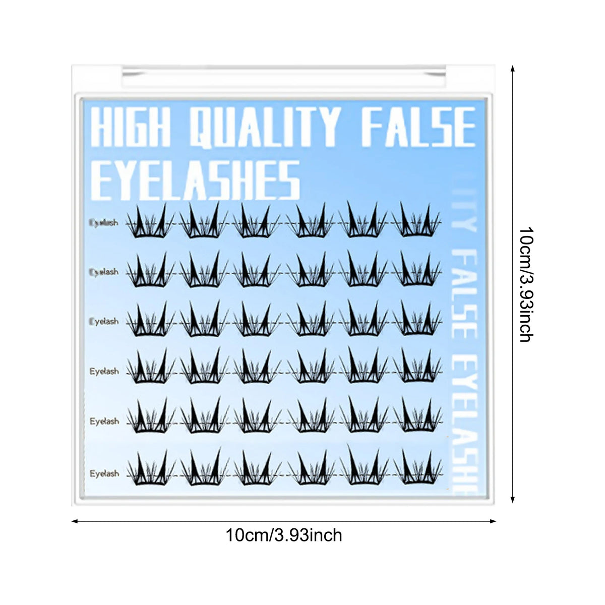 Self Adhesive False Eyelashes Glue Free Natural Thin Fluffy Cluster Lashes No Glue Needed Daily Eyelash Korean Style Makeups