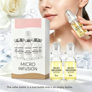 Korean Micro Molecule Serum Kit Collagen & Hyaluronic Acid Anti-Aging Anti-Wrinkle Firming Hydrating Pore Minimizer