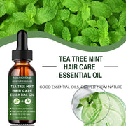 YOUNGCOME Tea Tree & Peppermint Hair Care Essential Oil: Natural Moisturizing & Nourishing Treatment for All Hair Types 2025
