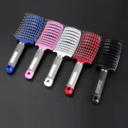 Hairbrush Scalp Massage Comb Nylon Women Magic Curly Hair Brush Salon Hairdressing Styling Tools Wholesale