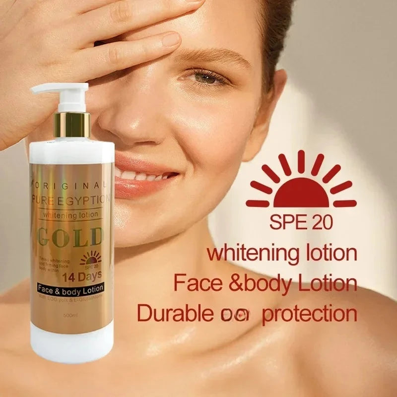 500ml Glutamate Body Cream Vitamin VC Moisturizing Lotion Skin Whitening Nicotinamide Anti Wrinkles Body Lotion