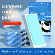 Summer Cooling Gel Patches Physical Cold Compress Heat Relief Phone Cooling Sunstroke Prevention