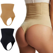 Women High Waist Body Recovery Slimming Underwear Tummy Control Panties Sexy Seamless Shapewear Thong Hip Lifting Corset