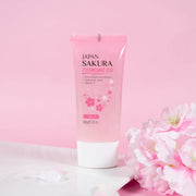 LAIKOU Japan Sakura Cleansing Gel 60g Pore Cleansing Moisturizing Smoothing Gentle Facial Cleanser