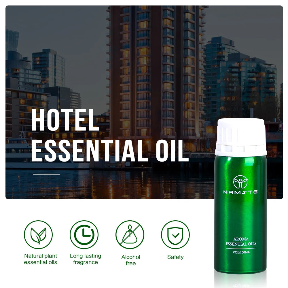 Hotel Room Fragrance Diffuser for Home Air Freshener Scenting Device Air Purifier Humidifier Car Essential Oil Refil 100ML 500ML
