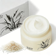 Korean Rice Jam Mask for Deep Cleansing, Hydrating & Glowing Skin, Natural Moisturizing, Firming Treatment for Smooth Soft Skin