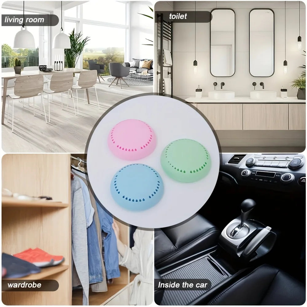 20 fragrance sheets + 2 boxes of rose and cherry-scented air freshener - Long-lasting deodorization, suitable for home, car, bat