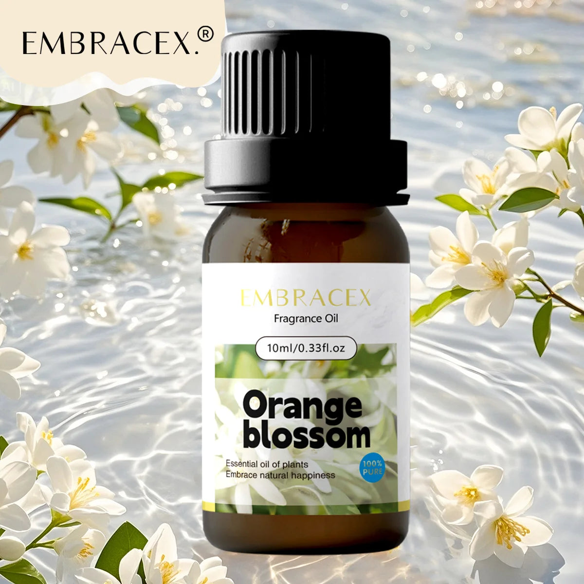 10ml Orange Blossom Fragrance Oils Floral Scent Oil Making Bath Oil Skincare Women Body Massage Oil Gifts