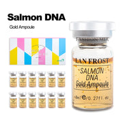 Korea 8ml Salmon DNA Gold Ampoule Skin Booster Serum BB Cream Beginner Starter Kit Face Skin Care Essence Foundation