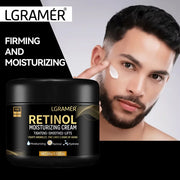 Men's Retinol Face Moisturizer Moisturizing Retinol Cream Moisturizing Anti-Wrinkle Aging Shrink Pores Whitening Smooth Retinol