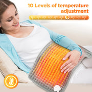 NEW Electric Heating Pad Multifunctional Physiotherapy Heating Pad Warm Blanket For Back Legs Shoulders Neck Spine Pain Relief
