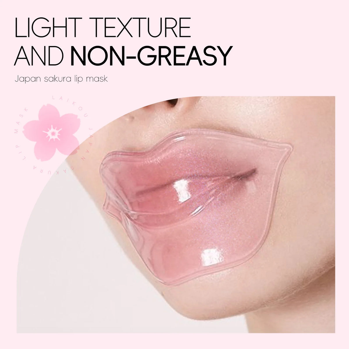 Sakura Hydrating Lip Mask Exfoliating Repairing Relieve Dryness Fades Fine Lines Moisturizing Nourishing Makeup Korean Cosmetic